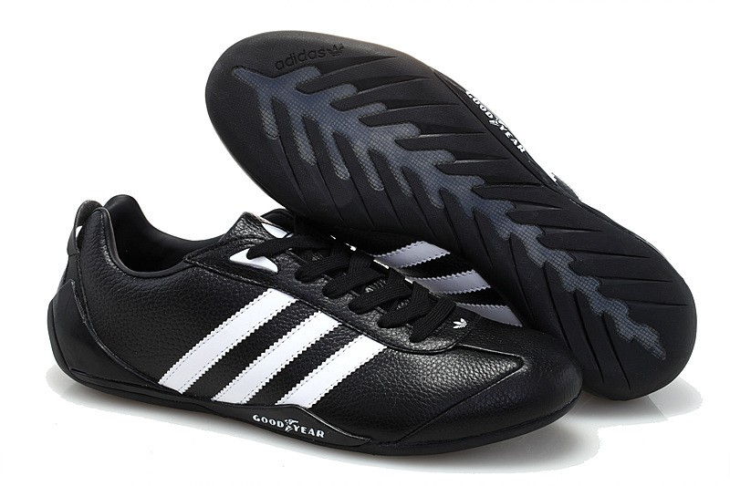 adidas cuir noir