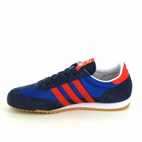 adidas dragon blanc bleu rouge