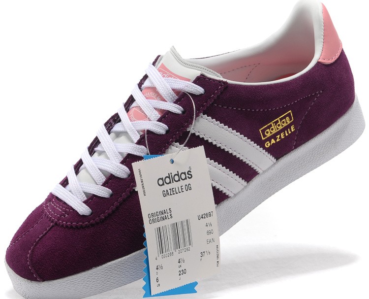 adidas gazelle bordeaux femme pas cher