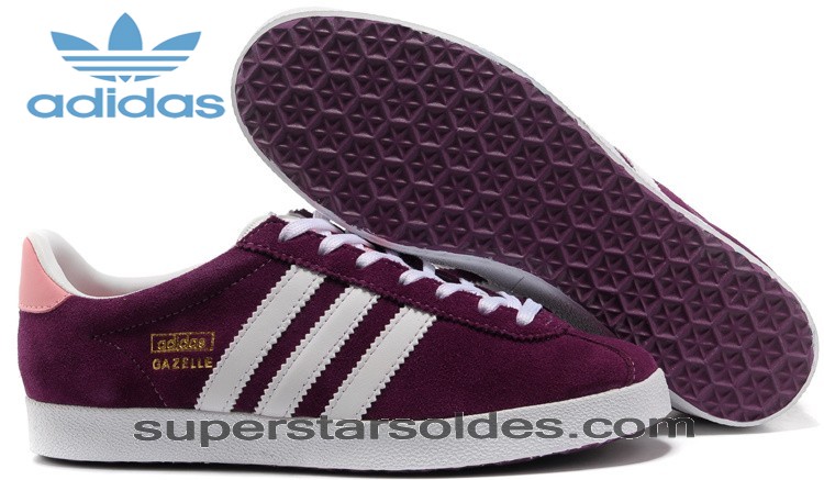 adidas gazelle 2 bordeaux femme