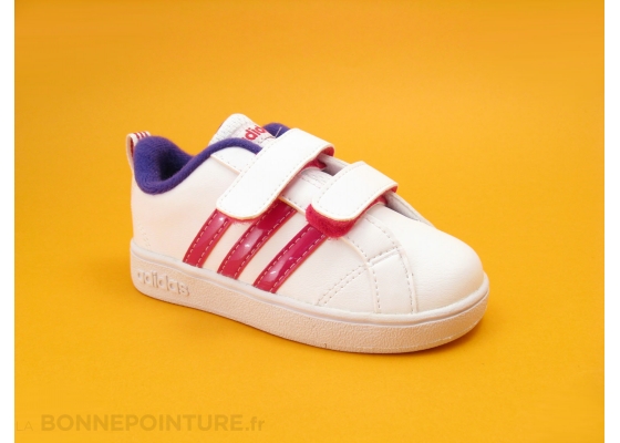 adidas neo blanc rose une vente de liquidation de prix bas Adidas Neo Coneo Qt Blanc Rose F38409 Baskets Casual Danse