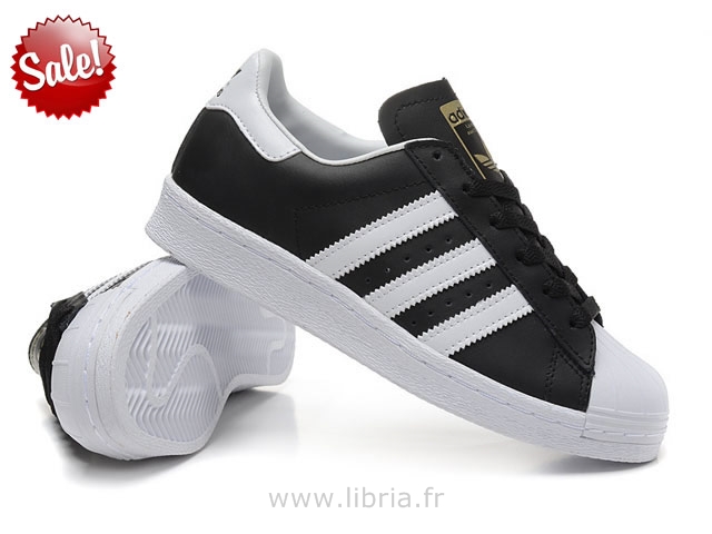 superstar adidas noir et blanche