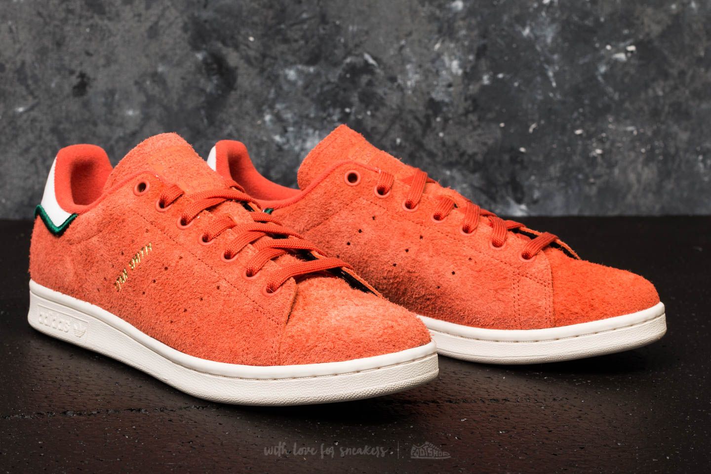 adidas stan smith orange fluo