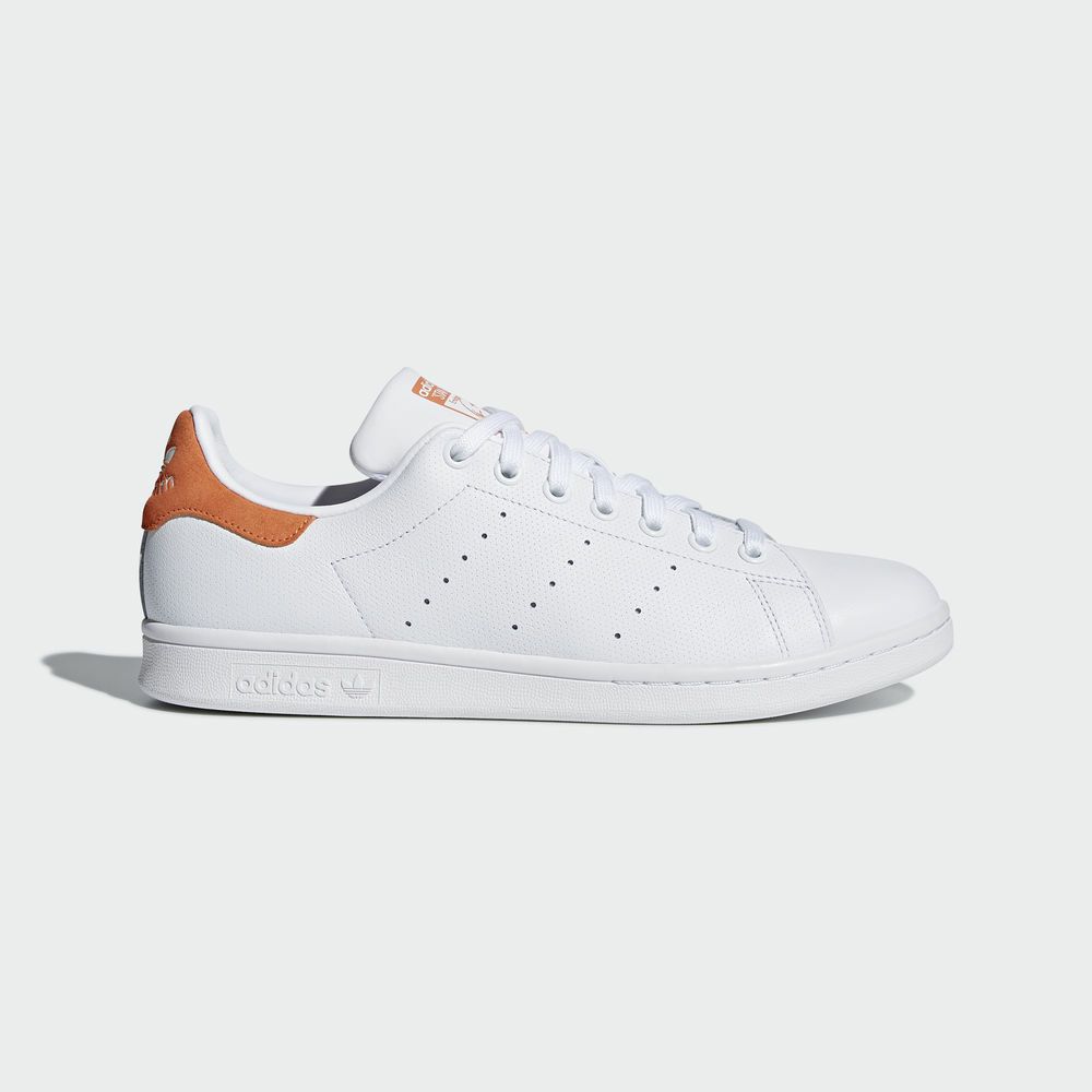 stan smith femme orange fluo