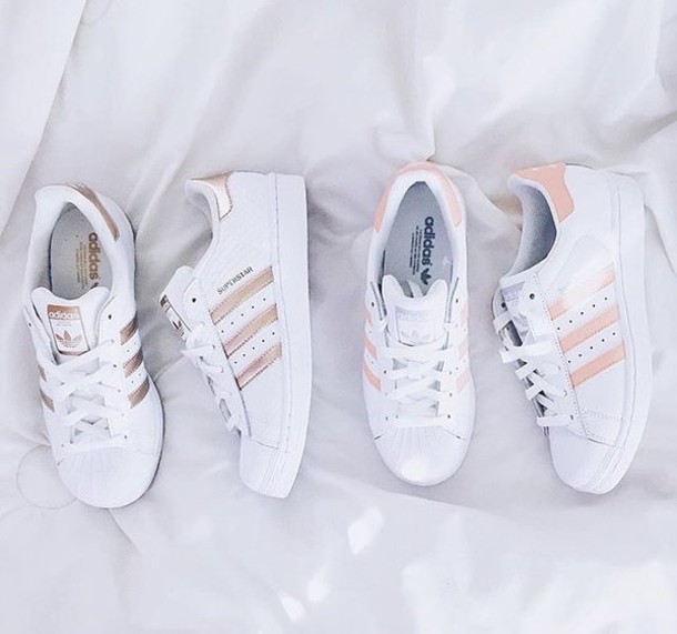 adidas superstar rose gold 35