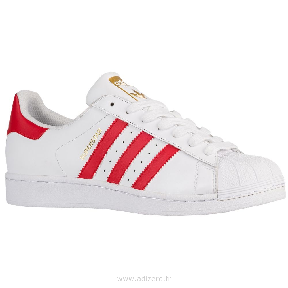adidas superstar homme rouge et blanc une vente de liquidation de prix bas. lesdemeuresdefrance.fr