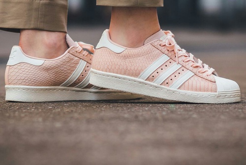 blush adidas superstar