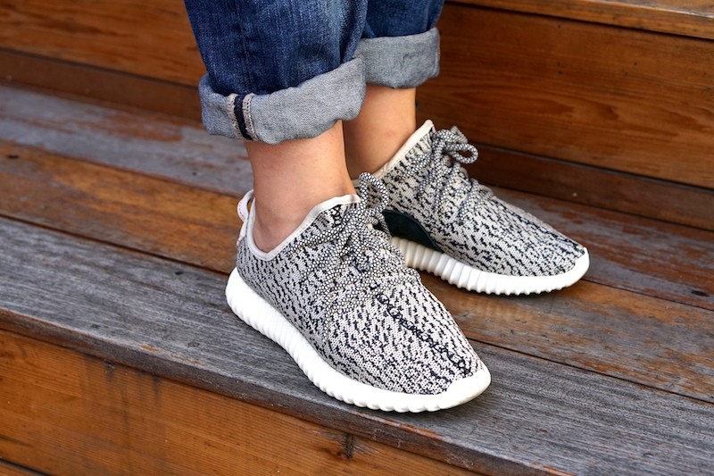 baskets yeezy femme