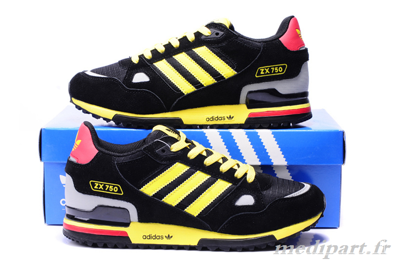 adidas zx 750 noir et jaune