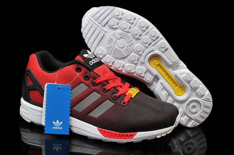 adidas zx flux enfant rouge