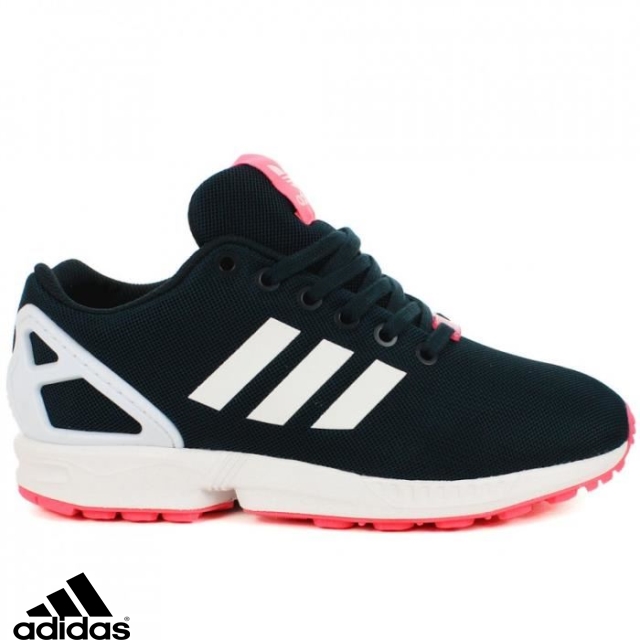 basket adidas zx flux rose fluo