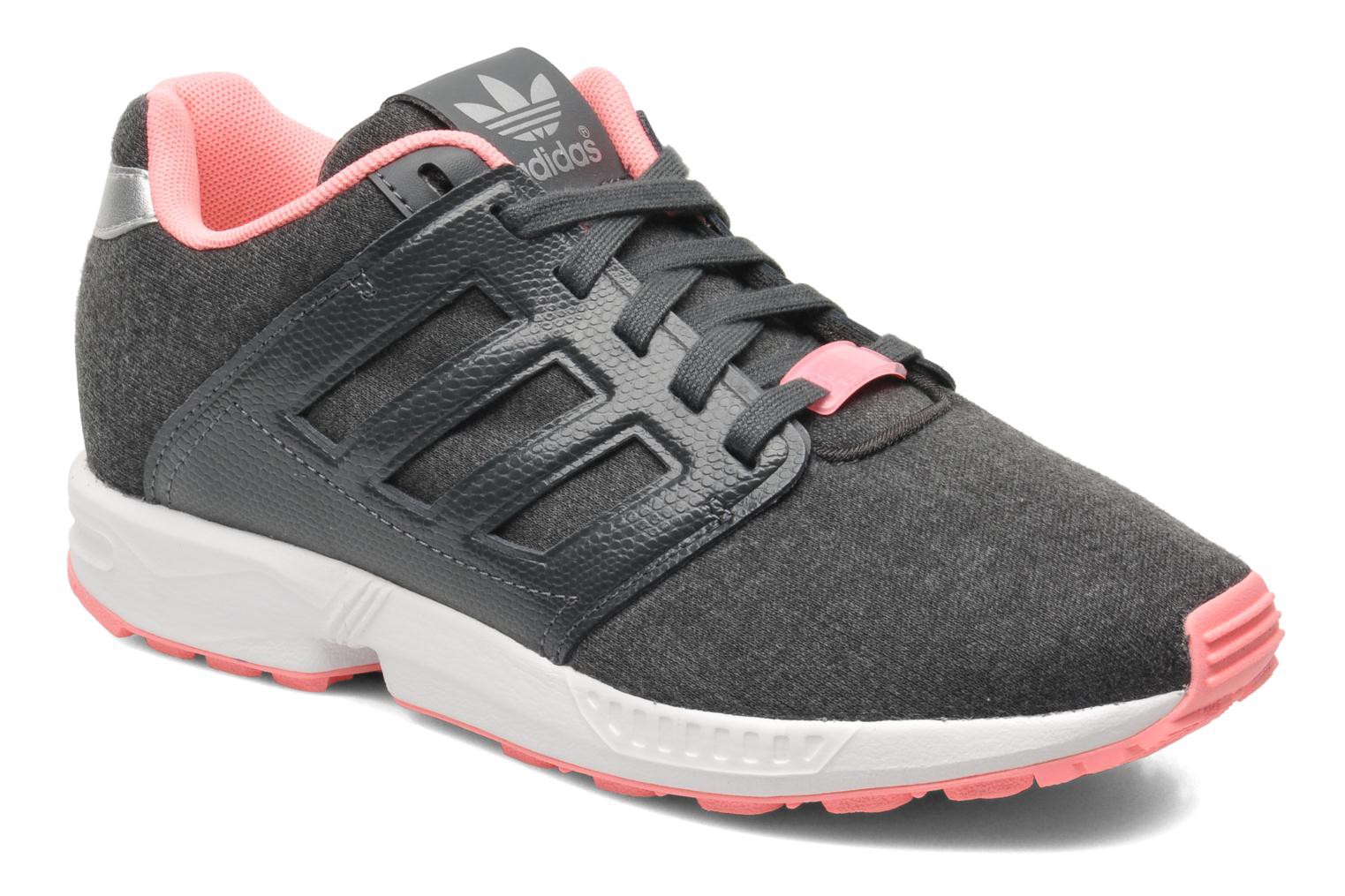 adidas zx flux femme grise et rose
