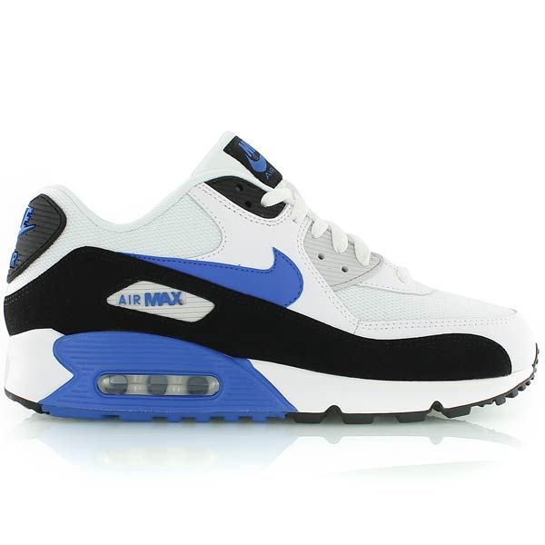 air max 90 blanche et bleu