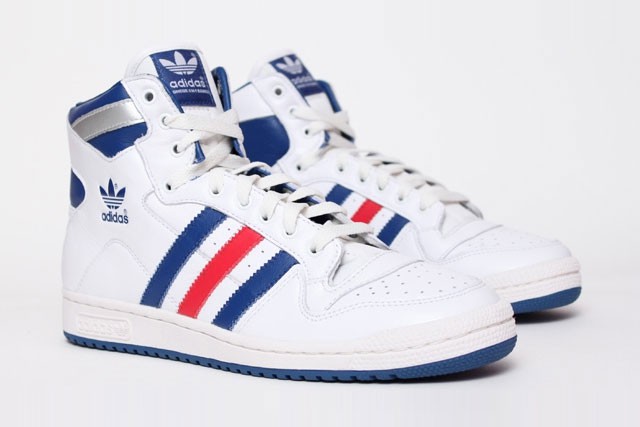 adidas basket bleu blanc rouge