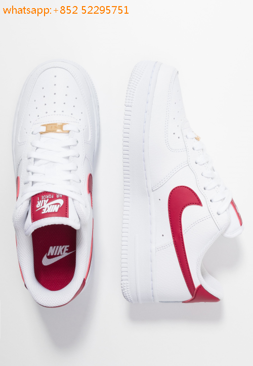 nike force 1 basse blanche et rouge femme,Nike Sportswear AIR FORCE 1 Baskets basses white
